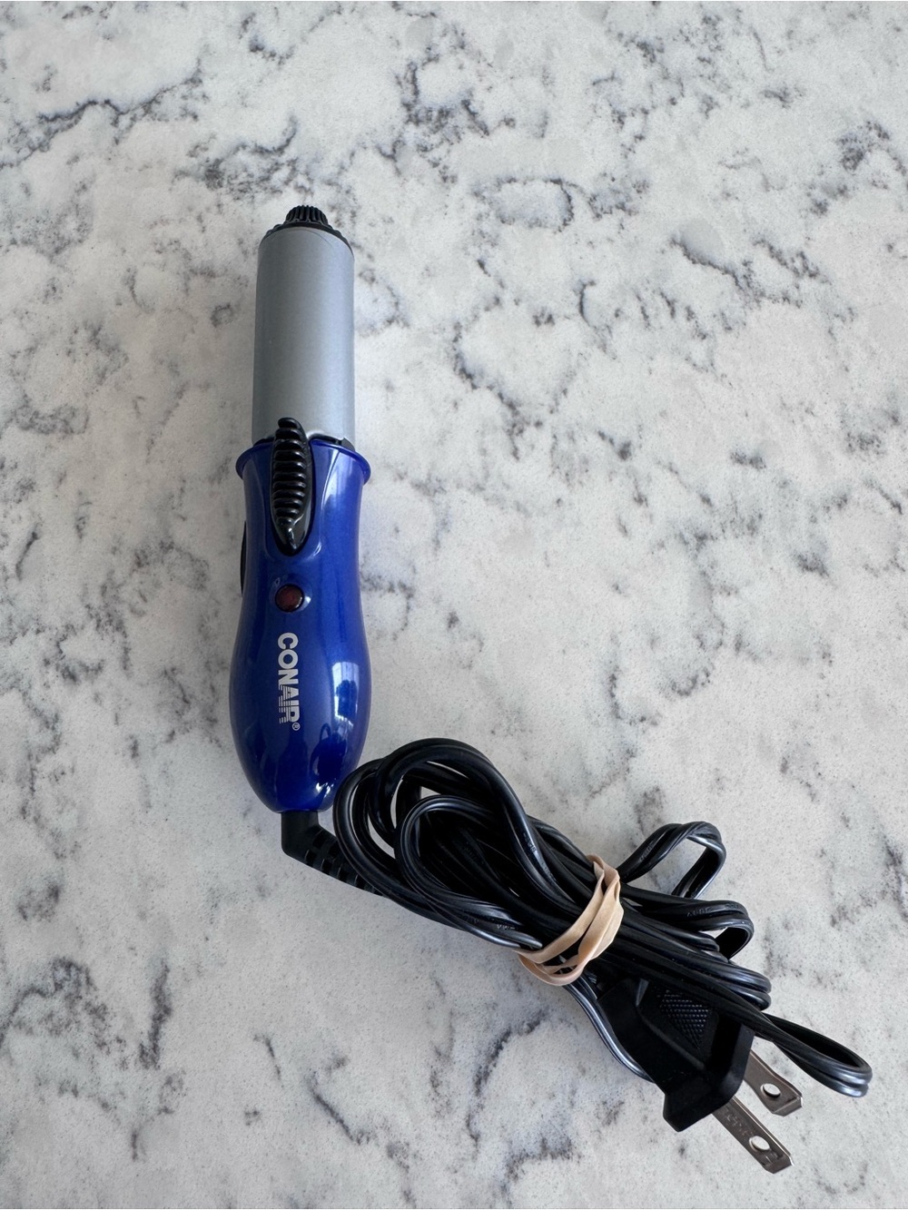 Conair Mini Ceramic Travel 1” Curling Iron in Blue